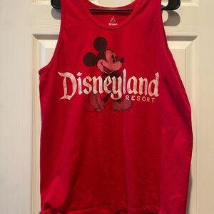 Hanes Red Disney Graphic Tank Top